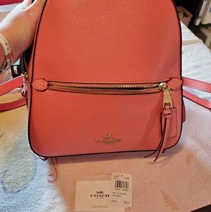 Coral Coach Backpack
